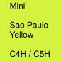 Preview: Mini, Sao Paulo Yellow, C4H / C5H.